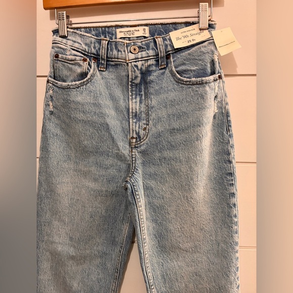 Abercrombie and fitch the 90s straight size 25/0S - Picture 10 of 11